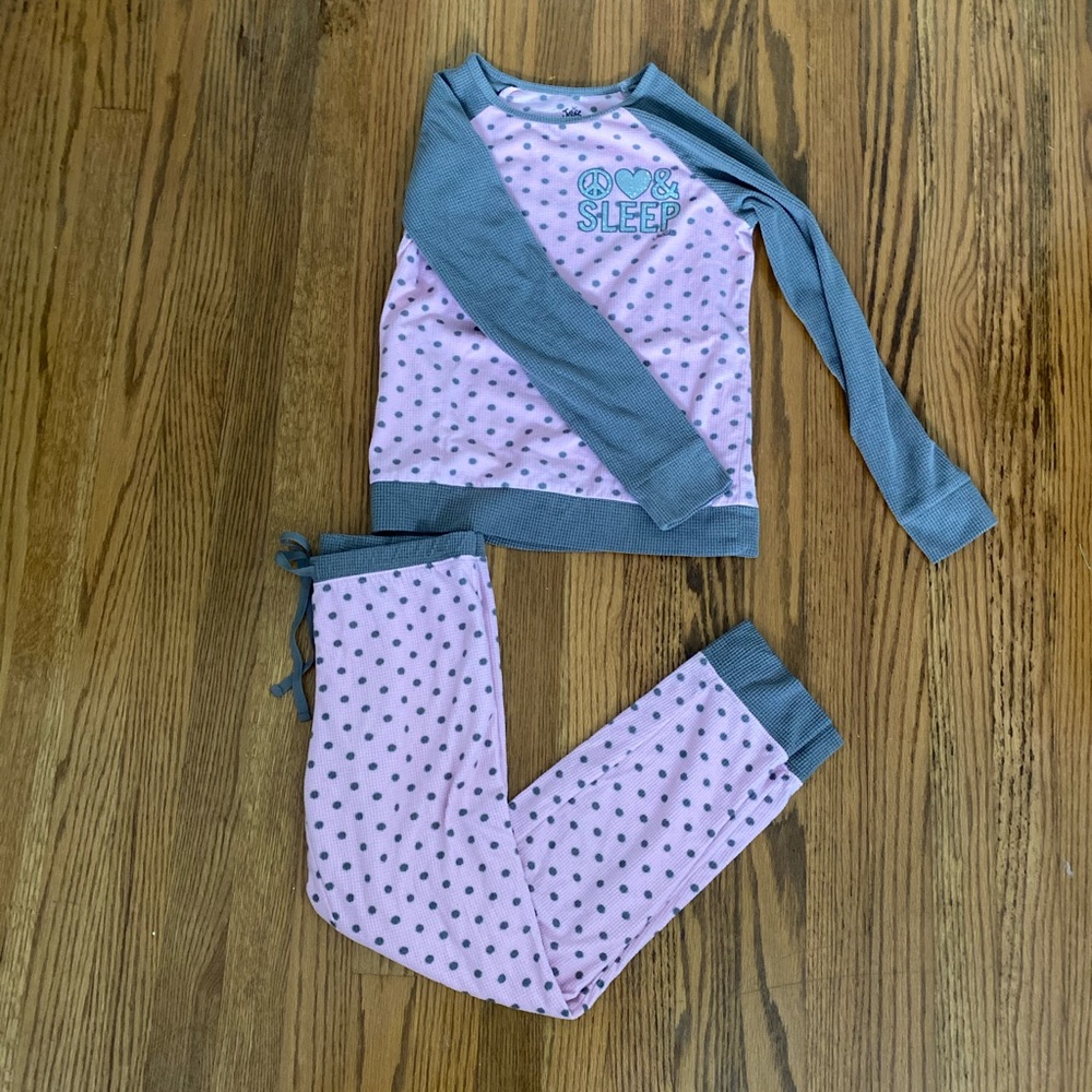 Justice girls pajama set